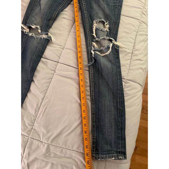 VIGOSS the Jagger dark skinny jeans waist 25 length 31 98% cotton 2% spandex - Picture 5 of 7